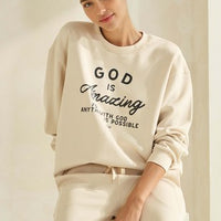 God Is Amazing Crewneck