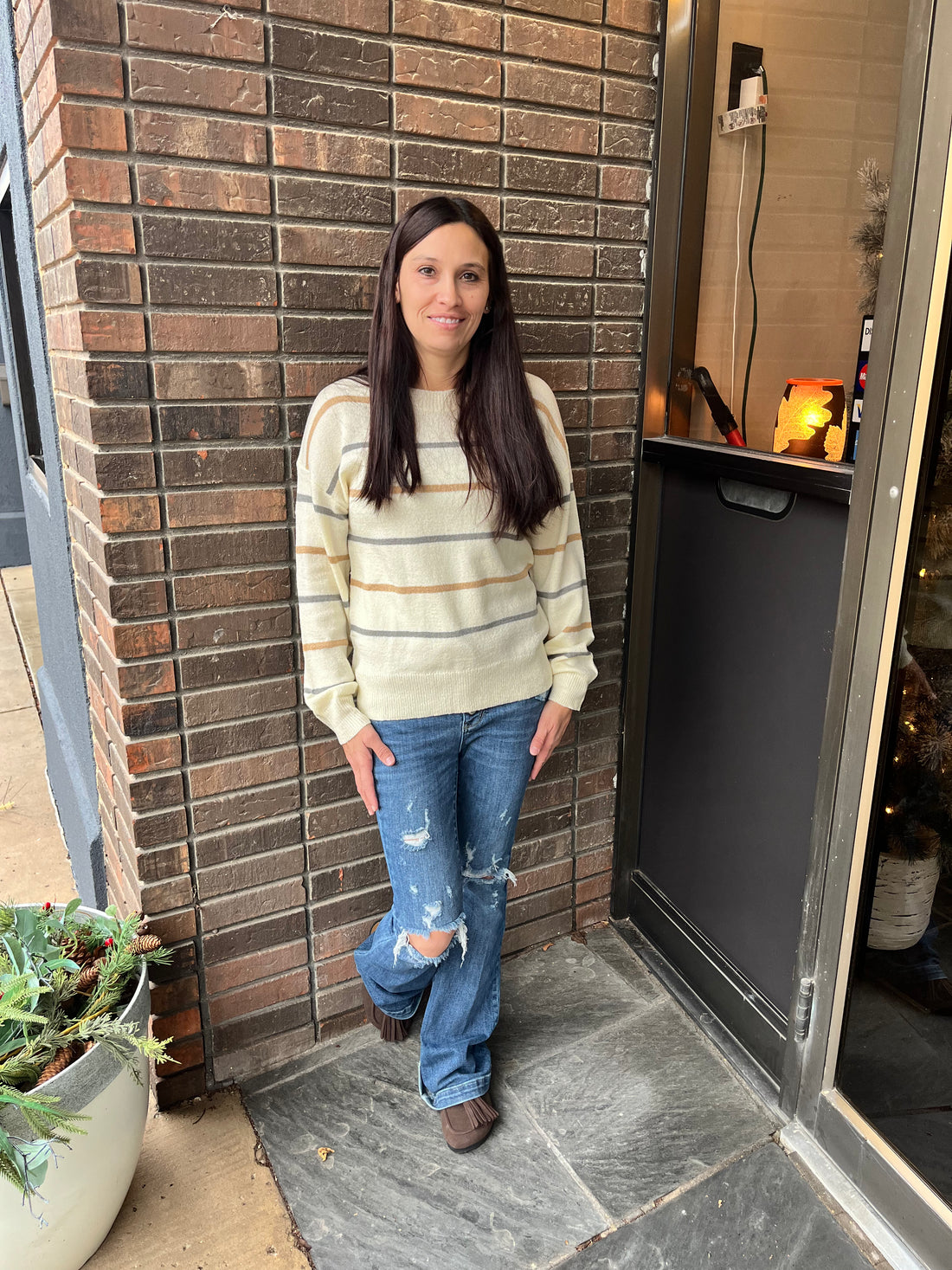 Comfy Edge Drop Sweater