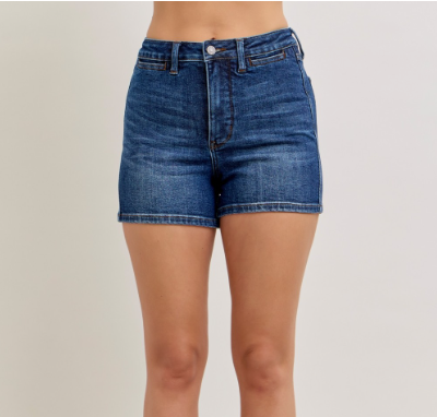 Judy Blue HR Tummy Control Shorts