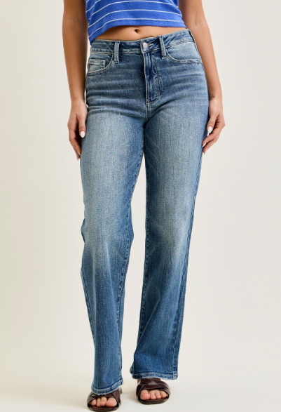 Judy Blue MR Straight Leg Jeans