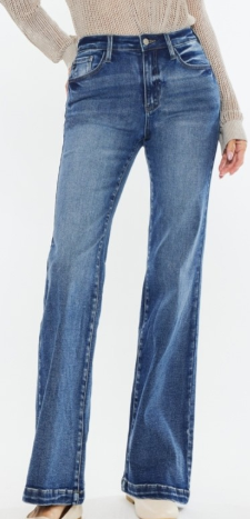 HR Wide Leg Flare Jeans