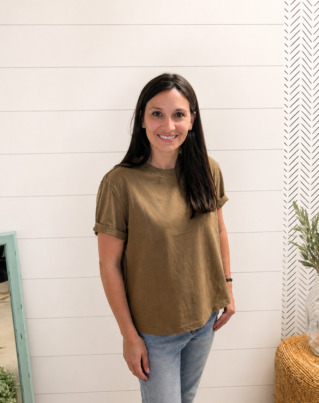 Mali Everyday Tee-Mocha