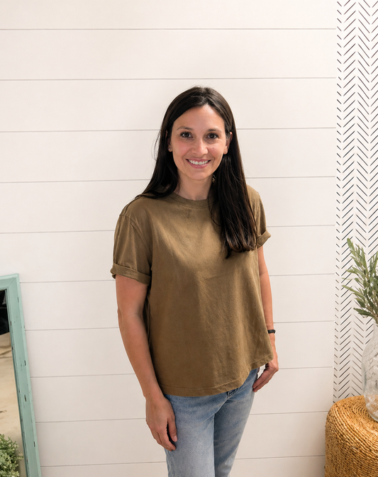 Mali Everyday Tee-Mocha