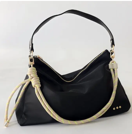 Nikki Nylon Slouchy Shoulder Bag