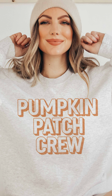 pumpkin patch crewneck sweatshirt