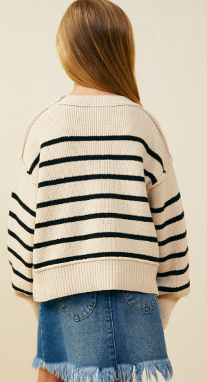Girls Shoulder Puff Sleeve