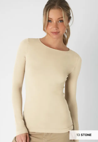 Long Sleeve Crew Neck - 3 colors