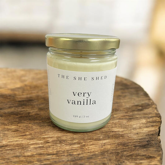 Very Vanilla Soy Wax Candle