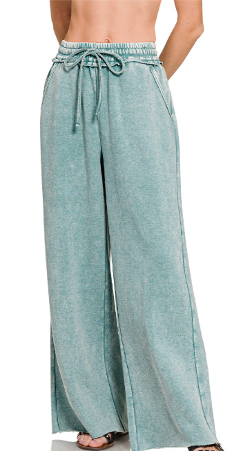 Acid Wash Fleece Sweatpants