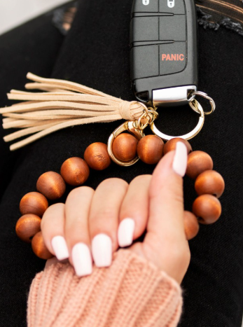Wooden Key Ring