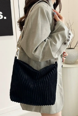 Corduroy Tote Bag