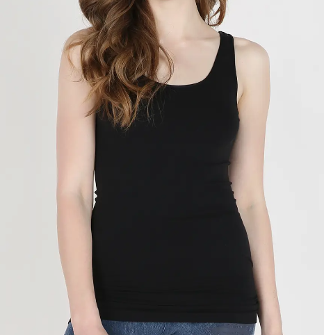 Signature Plain Jersey Tank Top