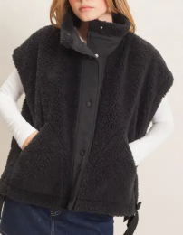 Cozy Sherpa Vest-3 colors