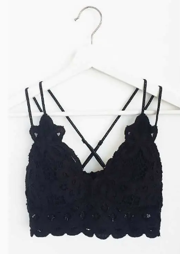 Scalloped Lace Cami Bralette
