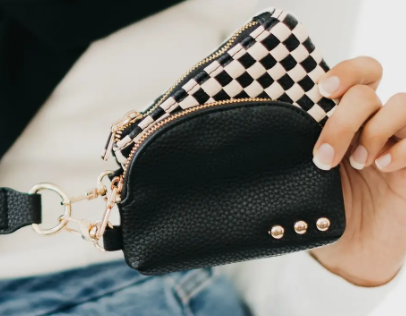 Dual Pouch Wristlet-4 colors