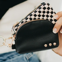 Dual Pouch Wristlet-4 colors