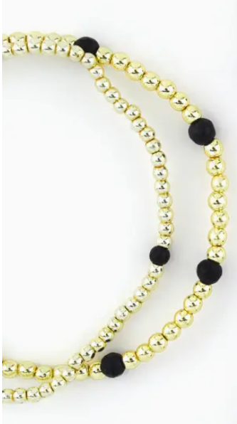 Erimish Stack Bracelet Gold