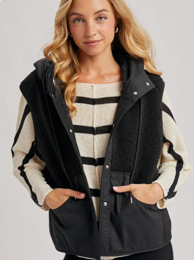 Sherpa Fleece Vest - 2 options