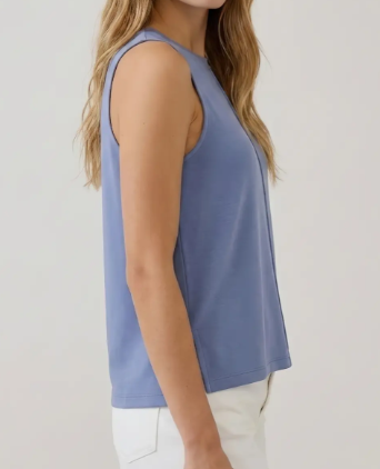 Sleeveless Swing Top-2 colors