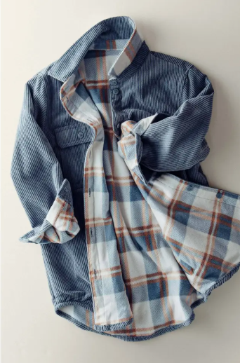 Corduroy Flannel Shacket