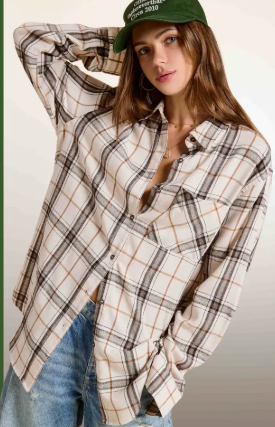 Simply Fall Plaid Shirt