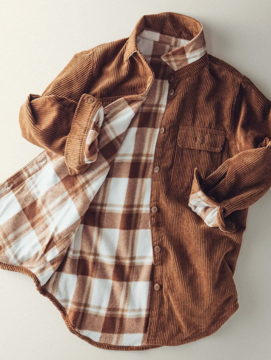 Corduroy Flannel Shacket