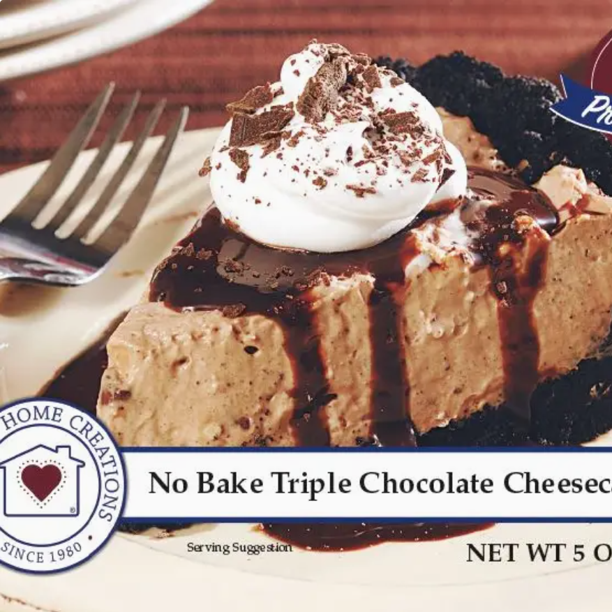 No Bake Triple Chocolate Cheesecake Mix