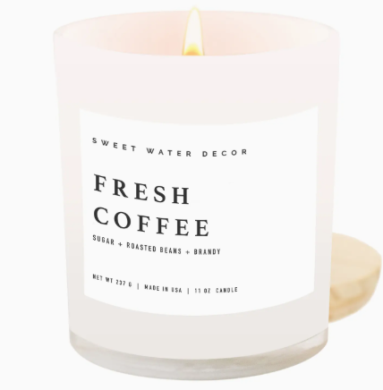 Fresh Coffee 11 oz Soy Candle