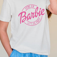KIDS Come On Barbie Let’s Go Party Tee Vintage White