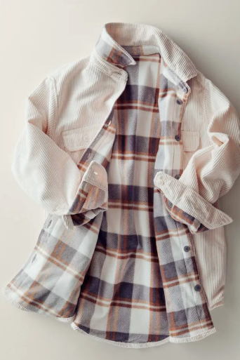 Corduroy Flannel Shacket
