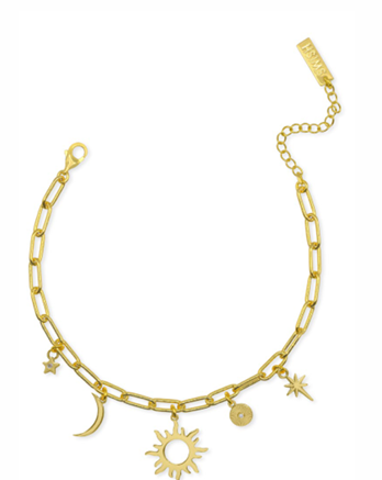 Swish - Dream Big. Sparkle More. Shine Bright. Charm Bracelet
