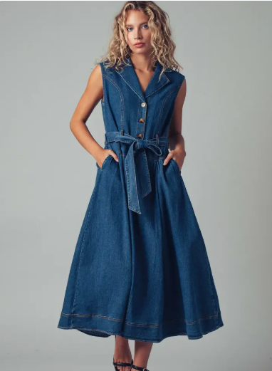 Denim dress 