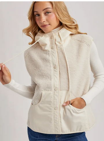 Sherpa Fleece Vest - 2 options