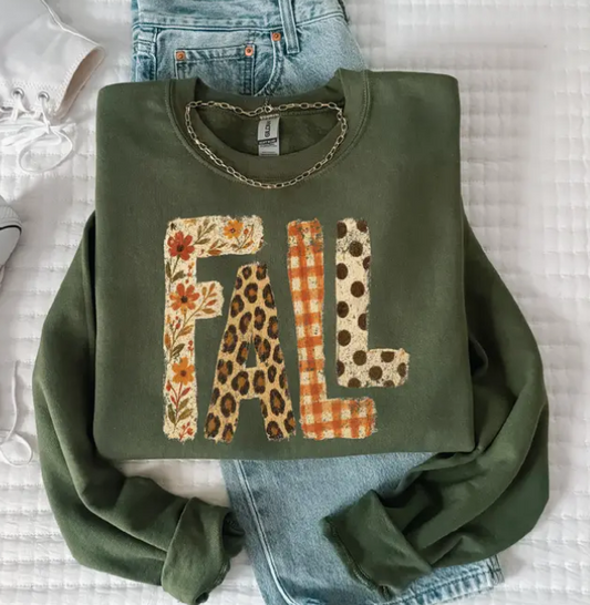 Fall Pattern Sweatshirt