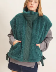 Cozy Sherpa Vest-3 colors