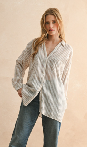 Striped Buttondown Shirt