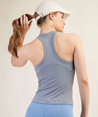 Racer Back Tank Top - 3 colors