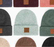 C.C. Heather Knit Beanie Hat