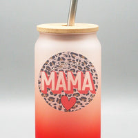 Loved Mama Glass Tumbler