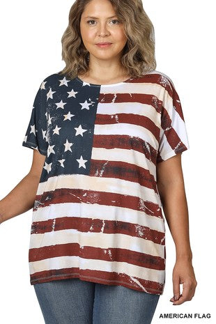 Plus Let Freedom Ring Tee