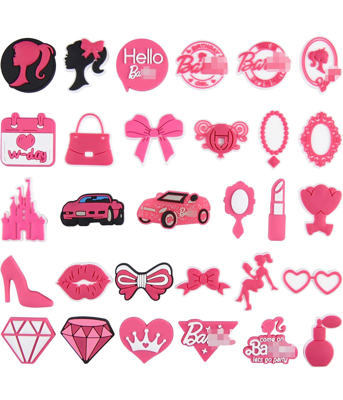 CROCS, Accessories, Barbie Croc Charm