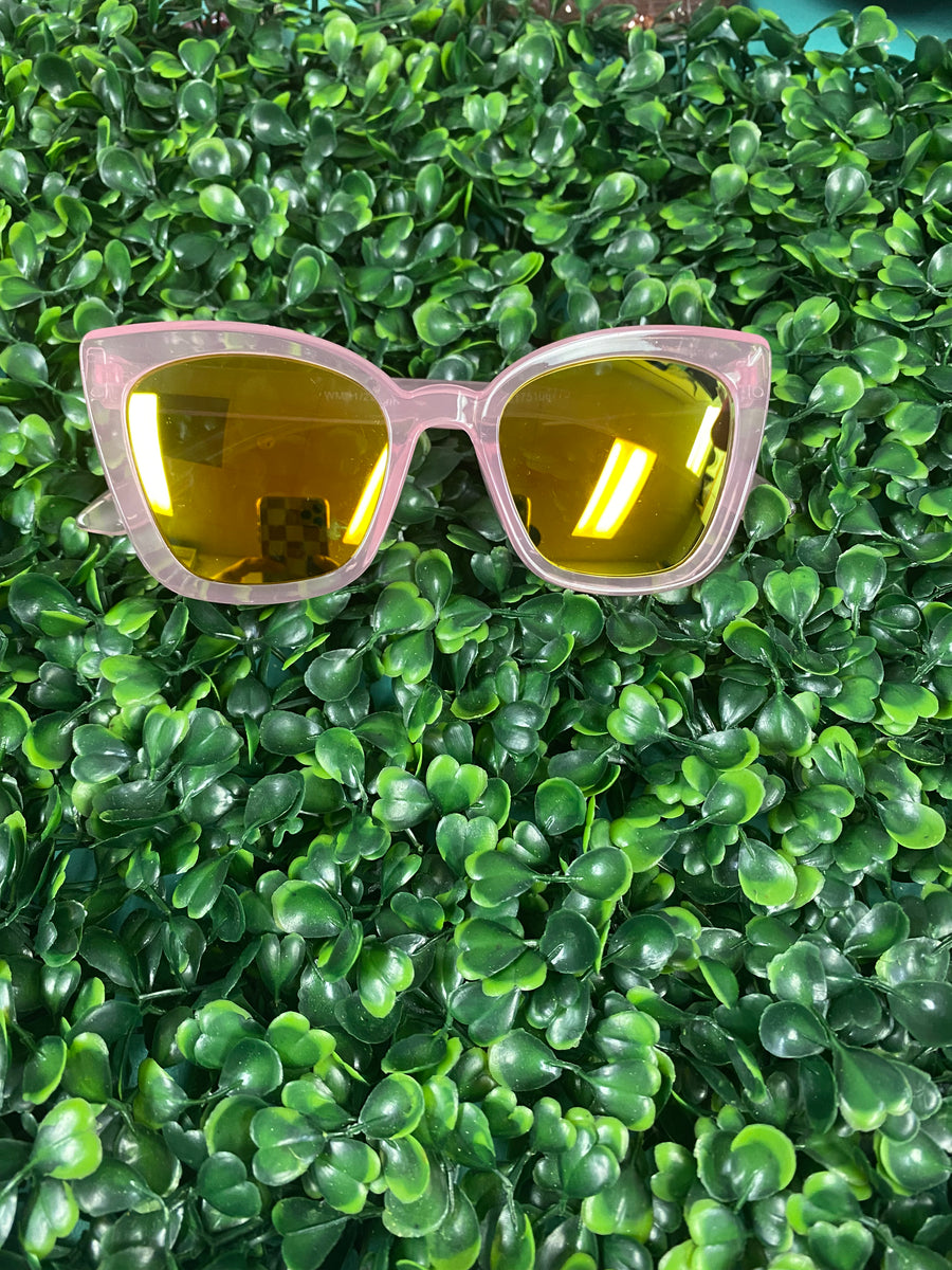 White Cat Eye Sunglasses