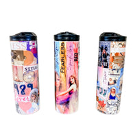 Tay-Lor Tour Tumblers with 2 Lids and Straw