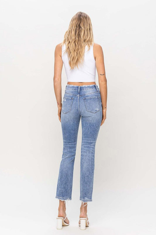 The Karma Flying Monkey High Rise Crop Straight