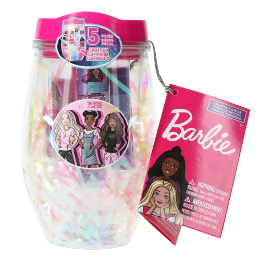 Barbie Light Up Tumbler 5 Pc Set