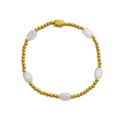 ISLA-Here & There - White Cap and gold 