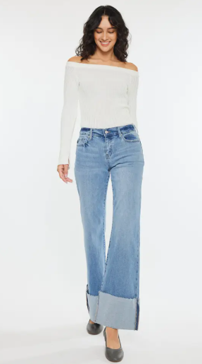 Kan Can-Mid Rise Wide Flare