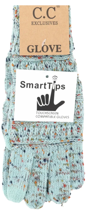 C.C. Smart Tips Gloves Flecked
