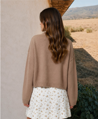 Everyday Knit Cardigan-2 colors
