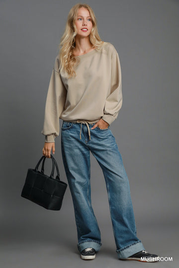 Off Shoulder Luxeknit Top